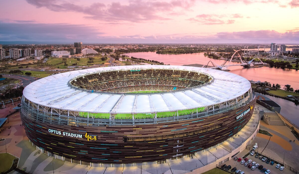 Optus Stadium Background