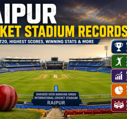 Raipur Cricket Stadium Records