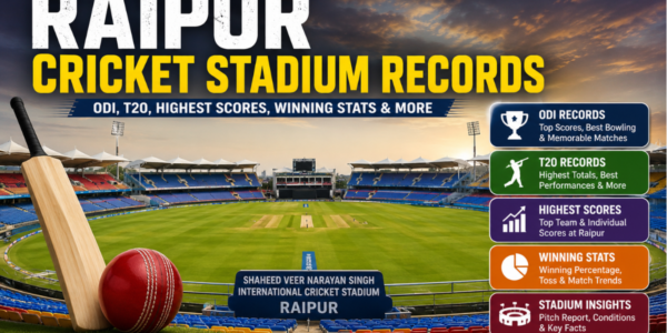 Raipur Cricket Stadium Records