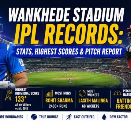 Wankhede Stadium IPL Records: Stats